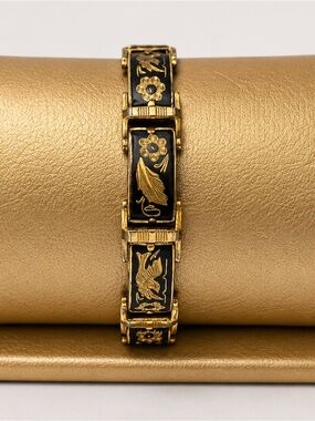 Gold Damascene Bracelet